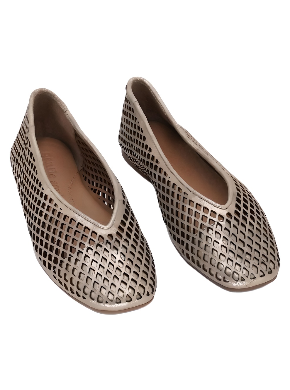 Gentle Souls by Kenneth Cole Willow Perf Gravel Size 6.5M